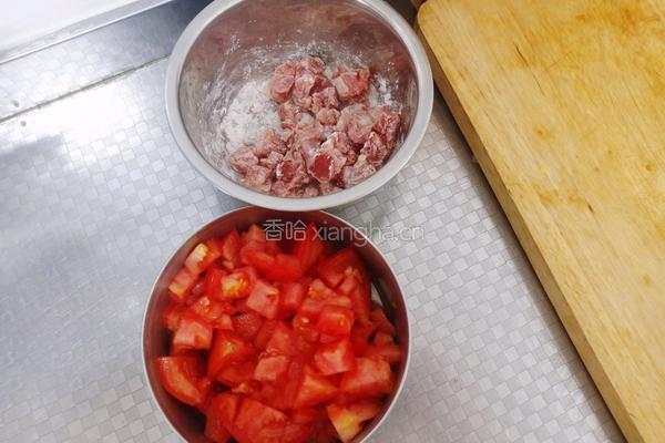 西红柿烫饭的做法图解1