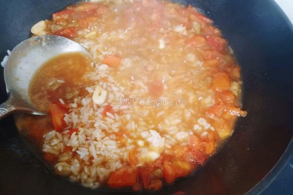 西红柿烫饭的做法图解4