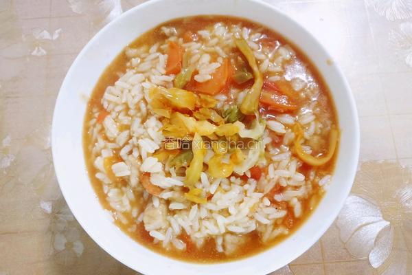 西红柿烫饭的做法图解5