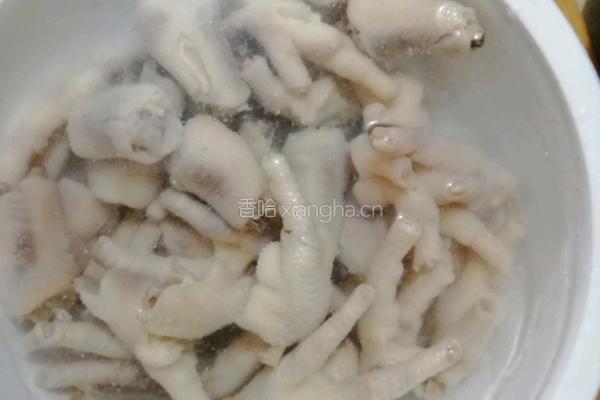 柠檬鸡爪的做法图解4
