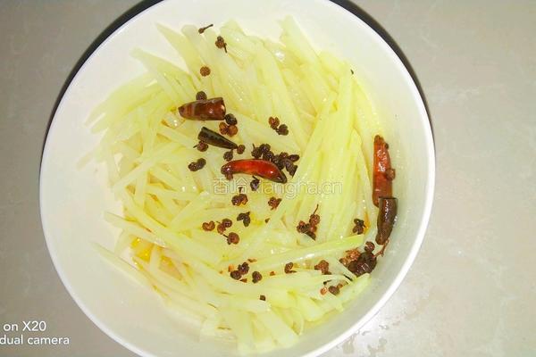 凉拌土豆丝的做法图解6