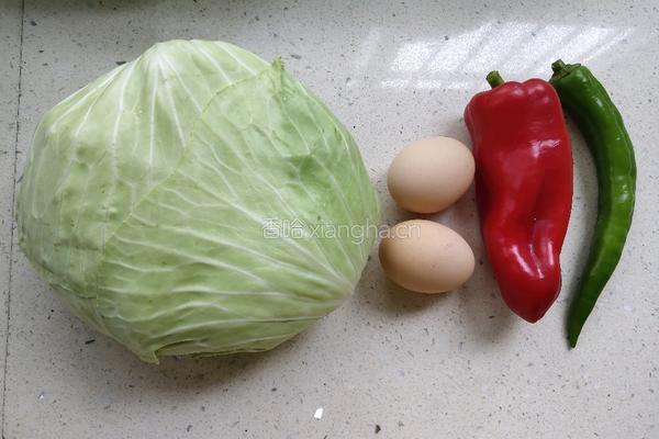 电饭锅版白菜煎饼的做法图解1
