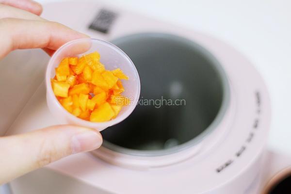 南瓜胡萝卜米糊的做法图解4