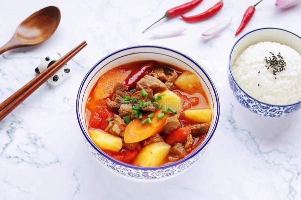 番茄土豆牛腩汤的做法图解16