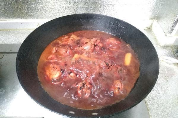 红烧鸡腿的做法图解7