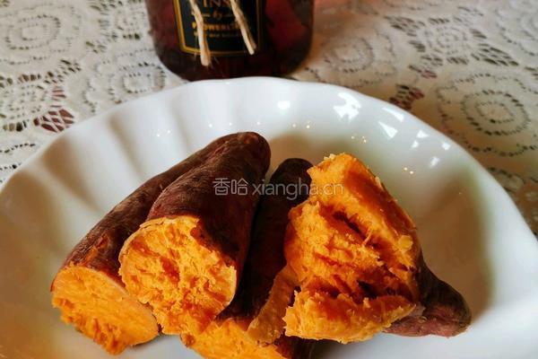微波炉烤红薯的做法图解5