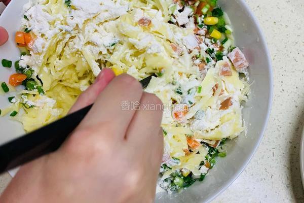 黄油奶酪煎土豆饼的做法图解4