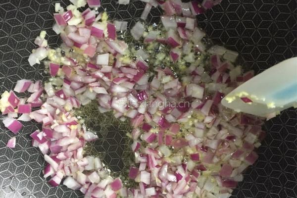 番茄斑节虾仁焗饭的做法图解11