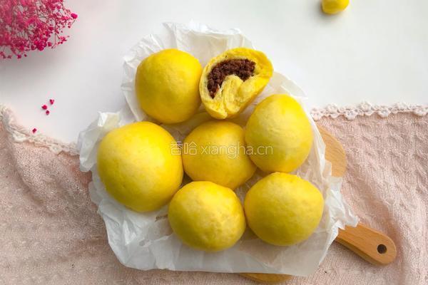 红豆沙南瓜包的做法图解12