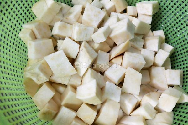 红薯蒸肉丁的做法图解14