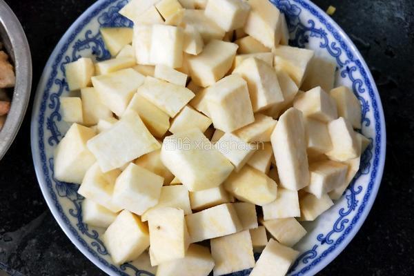 红薯蒸肉丁的做法图解18