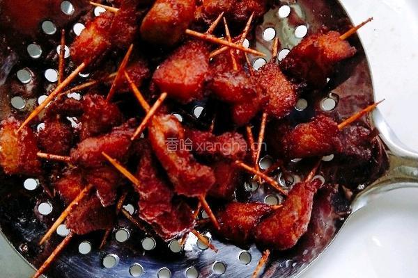 牙签肉的做法图解6