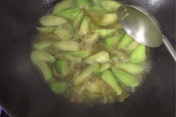 丝瓜炒榨菜的做法图解6