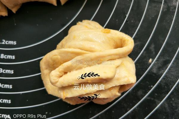 红薯粗粮蒸花卷的做法图解10