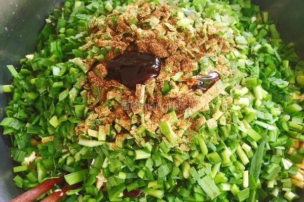 苜蓿草饺子的做法图解6