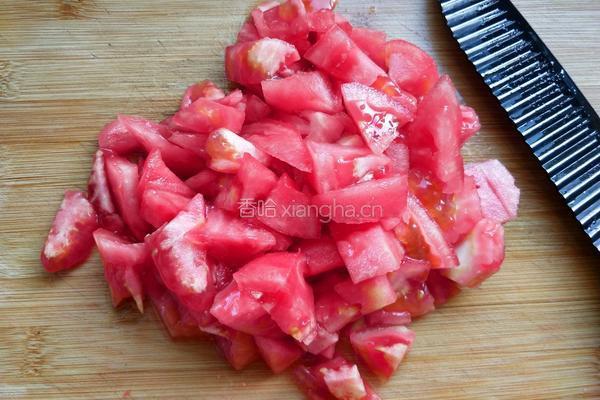 番茄鸡蛋烩饭的做法图解3