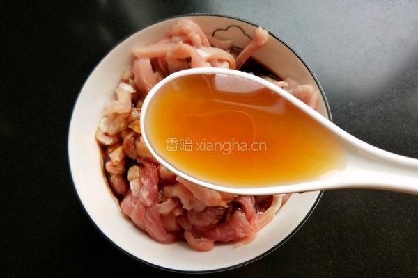 韭菜苔炒肉丝的做法图解7
