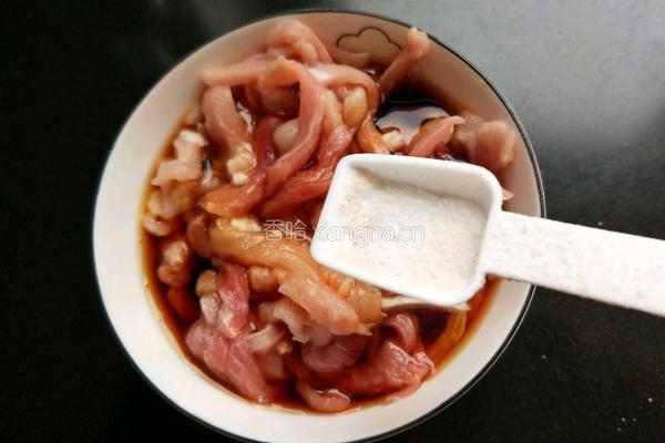 韭菜苔炒肉丝的做法图解8