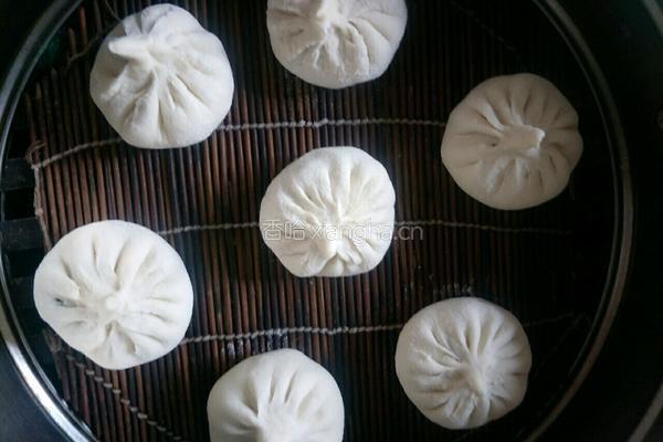 特色肉肉韭苔蒸包的做法图解13