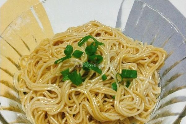 葱油拌面的做法图解9