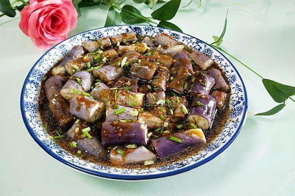 一盘糯茄子的做法图解9