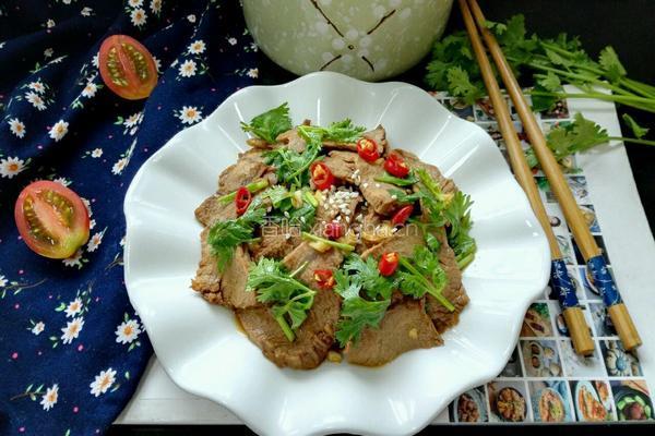 凉拌牛肉的做法图解8
