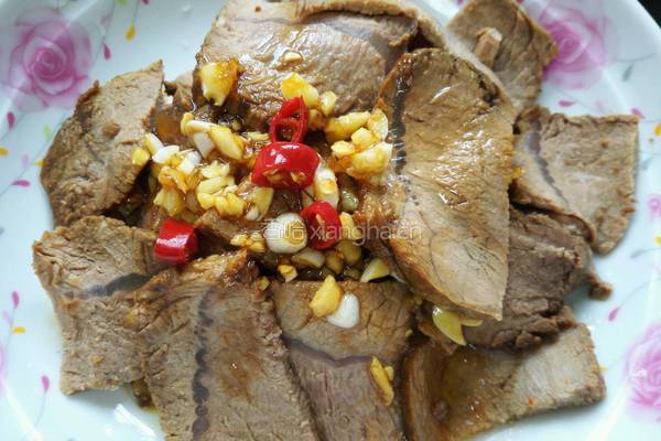 凉拌牛肉的做法图解6