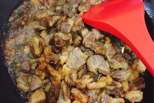 胡萝卜牛肉手抓饭的做法图解5