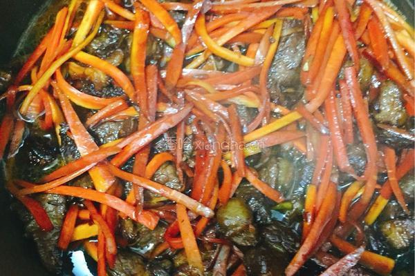 胡萝卜牛肉手抓饭的做法图解11