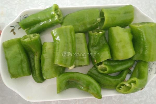 家常虎皮尖椒的做法图解2