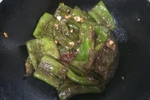 家常虎皮尖椒的做法图解9