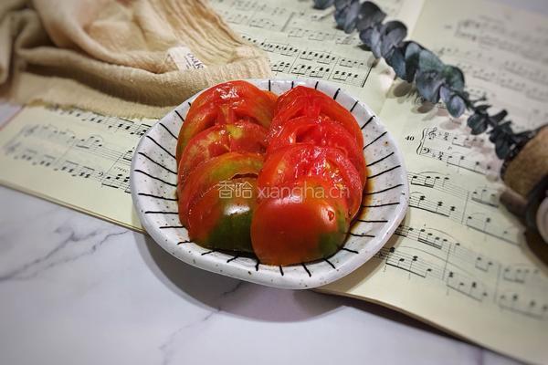 厨房小白的福音—夏季快手菜酱汁番茄的做法图解7