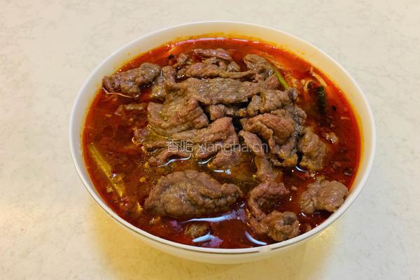 家常水煮牛肉片的做法图解9