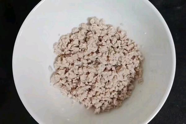 猪肉白菜粥 (宝宝辅食）的做法图解3