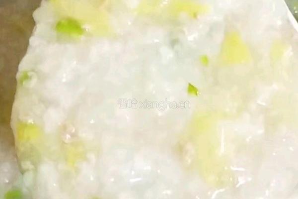 猪肉白菜粥 (宝宝辅食）的做法图解10
