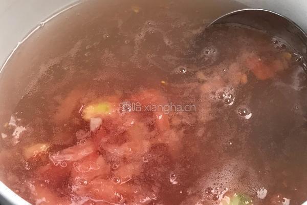 番茄西米露的做法图解9