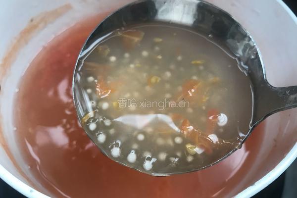 番茄西米露的做法图解11