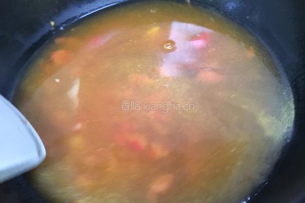 西红柿豆腐肉丸汤的做法图解11