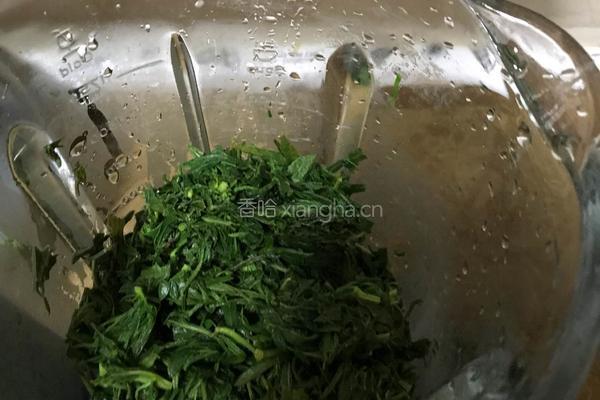 艾草粑粑（青团）的做法图解4