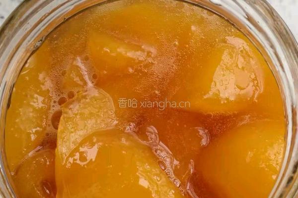 黄桃糖水罐头的做法图解4