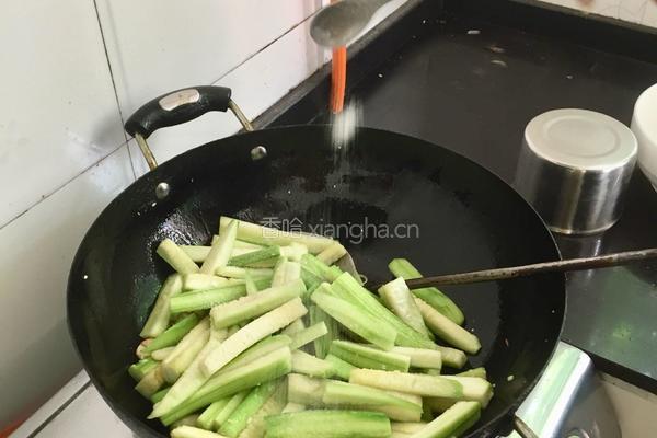 清炒丝瓜的做法图解6