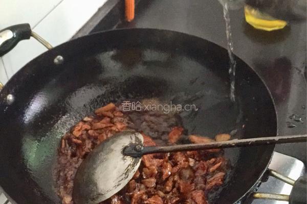 豆角炒肉的做法图解8