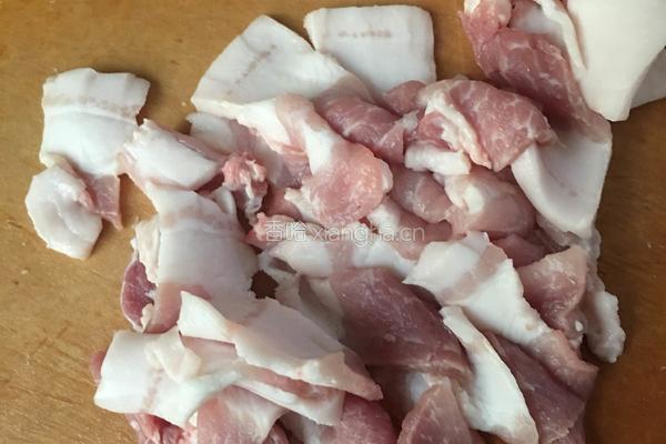 萝卜肉片的做法图解2