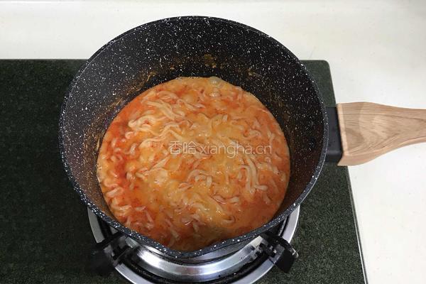 牛奶火鸡面的做法图解7