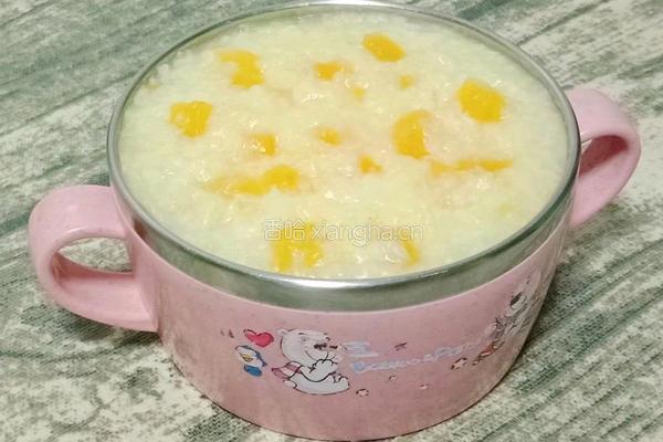 小米木瓜粥 (宝宝辅食）的做法图解9