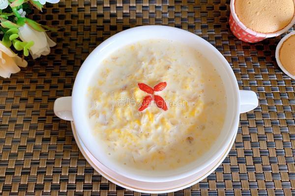 鸡蛋牛奶燕麦片的做法图解8