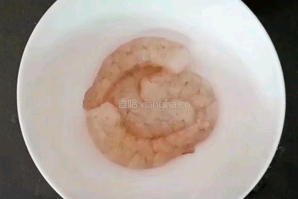 丝瓜鲜虾粥 (宝宝辅食）的做法图解5