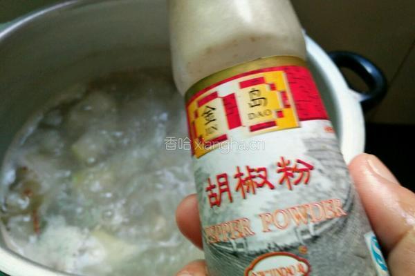 冬瓜花蛤肉片汤的做法图解9