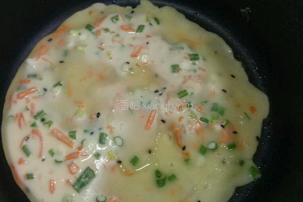 蔬菜饼的做法图解4