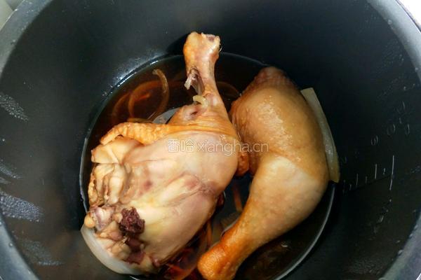 懒人版电饭煲焖鸡腿的做法图解13